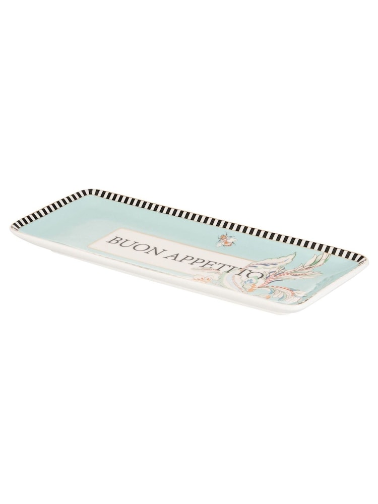 Yvonne Ellen Multi Floral Cake Tray - Image 3 of 3