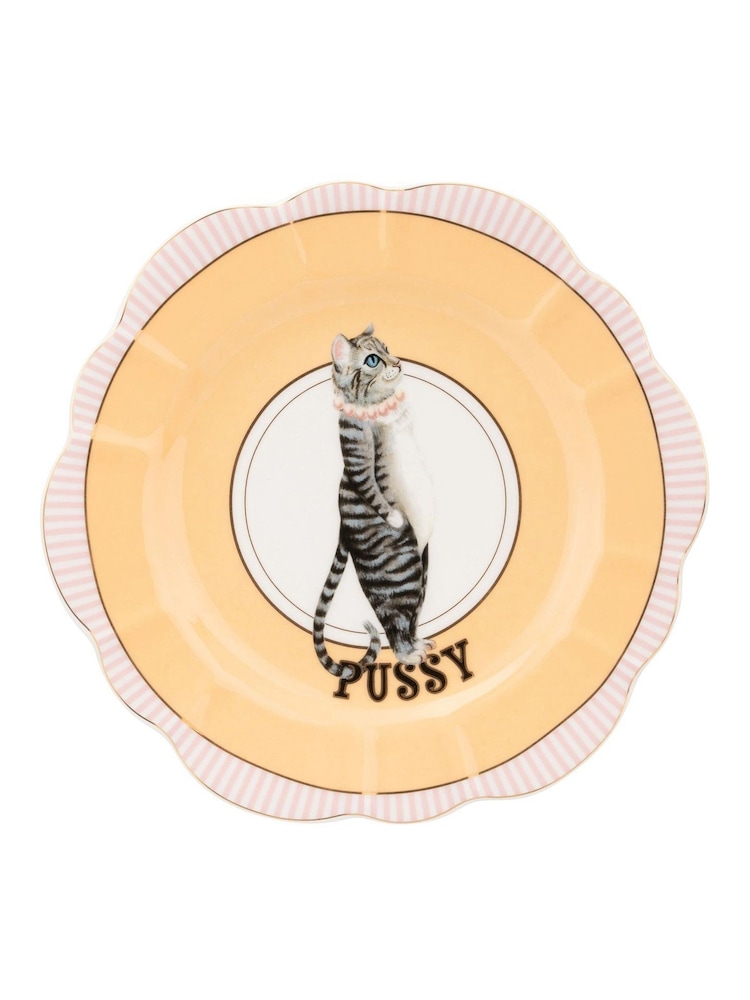 Yvonne Ellen Multi Pussy Flower Plate - Image 2 of 2