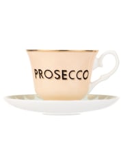 Yvonne Ellen Multi Boozy Prosecco Teacup and Saucer - Image 3 of 3