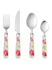 Cath Kidston 16 Piece Red Feels Like Home Cutlery Set - Image 3 of 3