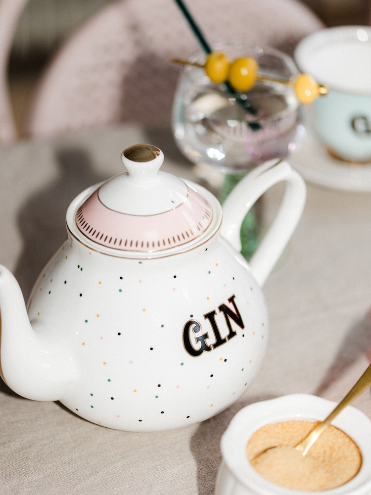Yvonne Ellen Multi Boozy Gin Teapot - Image 2 of 3