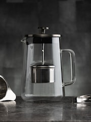 SIIP 900ml Steklo Gunmetal Infuser Čajnik - Slika 1 iz 3