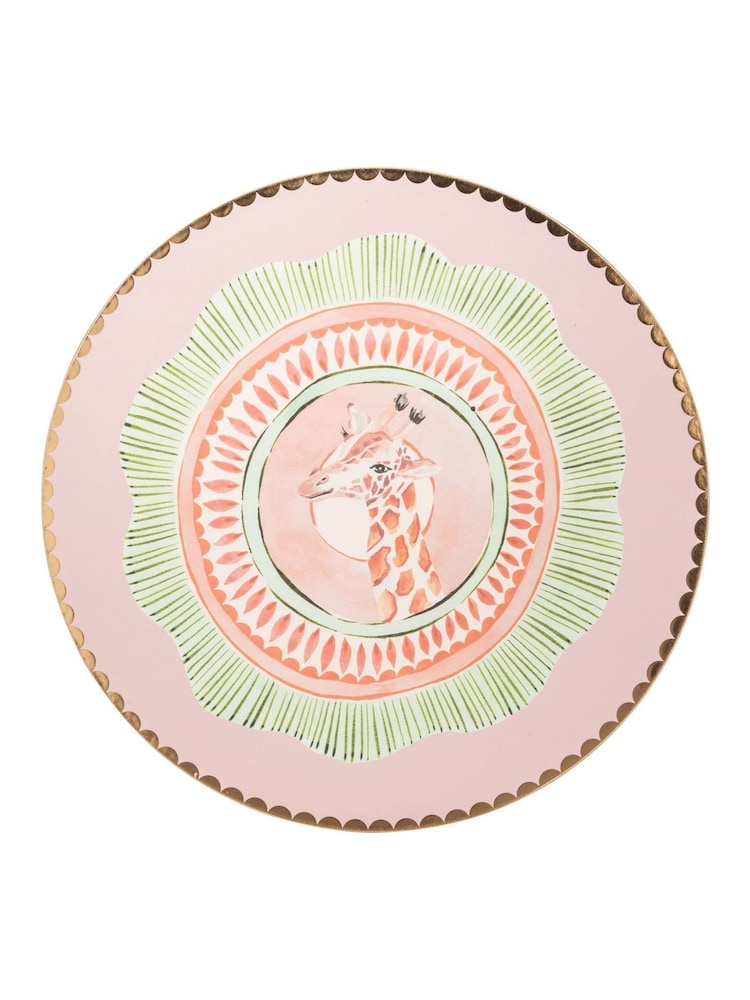 Yvonne Ellen Set of 4 Multi Corkback Round Placemats - Image 2 of 6
