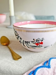 Yvonne Ellen Set of 4 Multi Animal Cereal Bowls - Image 1 of 5