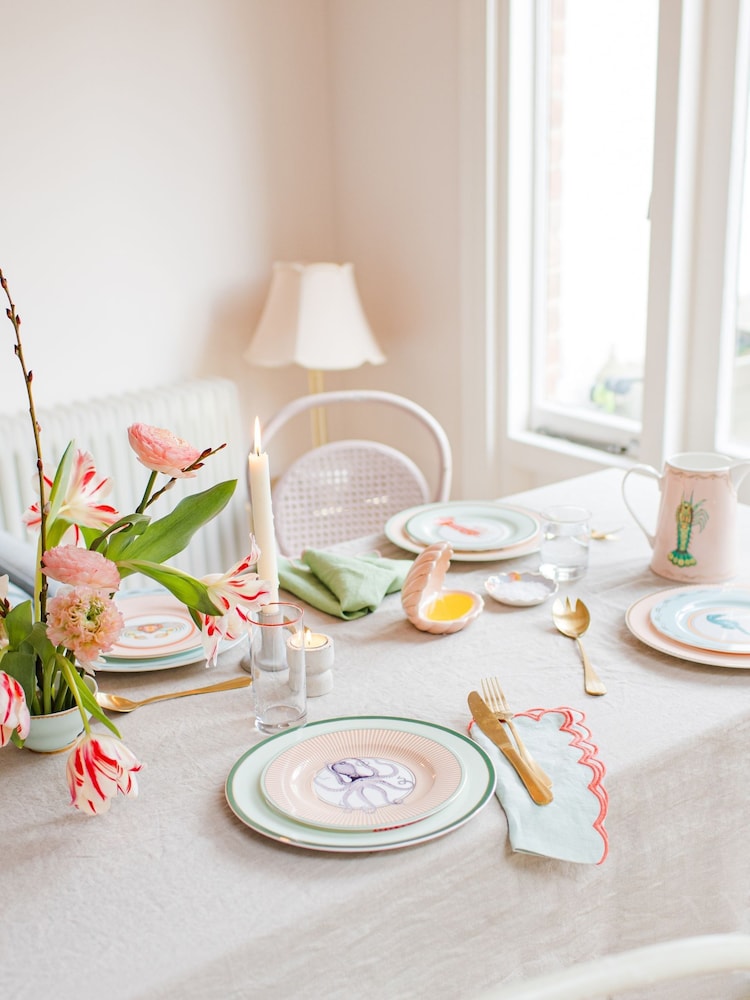 Yvonne Ellen Set of 4 Multi Under The Sea Side Plates - Image 1 of 5
