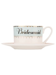 Yvonne Ellen Multi Bridesmade Teacup and Saucer - Image 2 of 2