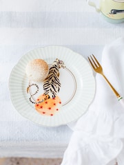 Yvonne Ellen Set of 4 Multi Animal Print Tea Plates - Image 1 of 8