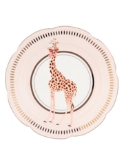Yvonne Ellen Set of 4 Multi Animal Print Tea Plates - Image 2 of 8
