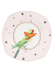 Yvonne Ellen Set of 4 Multi Animal Print Tea Plates - Image 3 of 8
