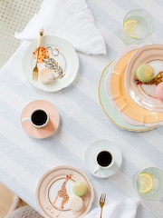 Yvonne Ellen Set of 4 Multi Animal Print Tea Plates - Image 7 of 8