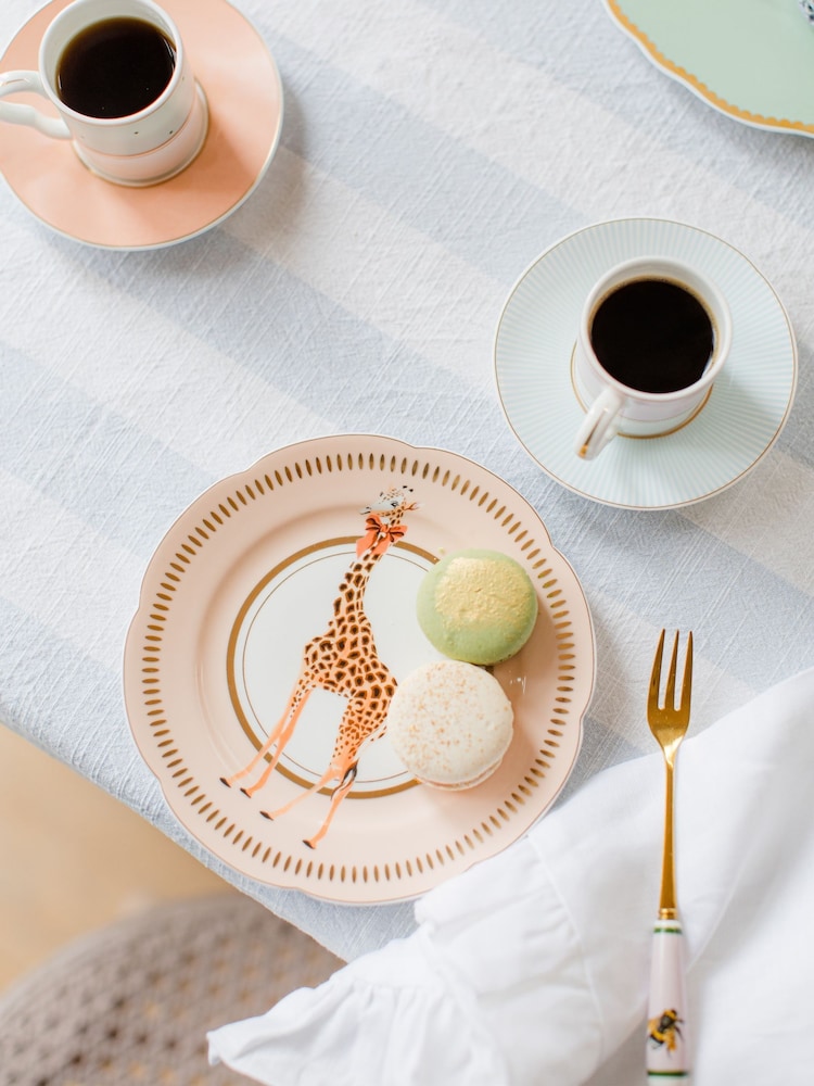 Yvonne Ellen Set of 4 Multi Animal Print Tea Plates - Image 8 of 8 Yvonne Ellen Set of 4 Multi Animal Print Tea Plates - Image 8 of 8