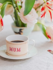Yvonne Ellen Multi Mum Teacup and Saucer - Image 1 of 2