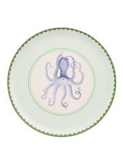 Yvonne Ellen Set of 4 Multi Melamine Picnic Dinner Plates - Image 3 of 6