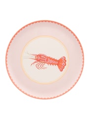 Yvonne Ellen Set of 4 Multi Melamine Picnic Dinner Plates - Image 4 of 6