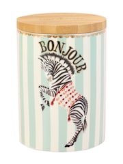 Yvonne Ellen Multi Medium Zebra Storage Jar - Image 2 of 3