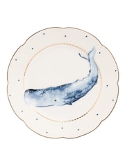 Yvonne Ellen Set of 4 Multi Fishy Tea Plates - Image 3 of 5