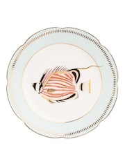 Yvonne Ellen Set of 4 Multi Fishy Tea Plates - Image 4 of 5
