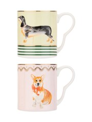 Yvonne Ellen Multi Doggie Teapot and 2 Mug Set - Image 7 of 7