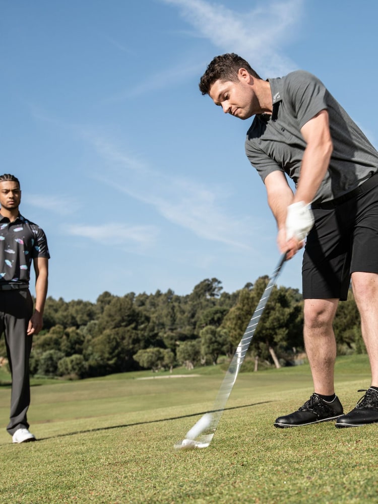 Callaway Apparel Chev Tech Black Shorts - Image 1 of 3