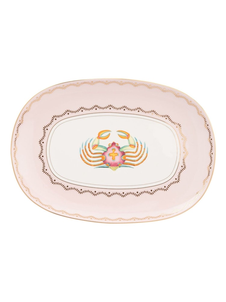 Yvonne Ellen Multi Crab Platter Plate - Image 2 of 4