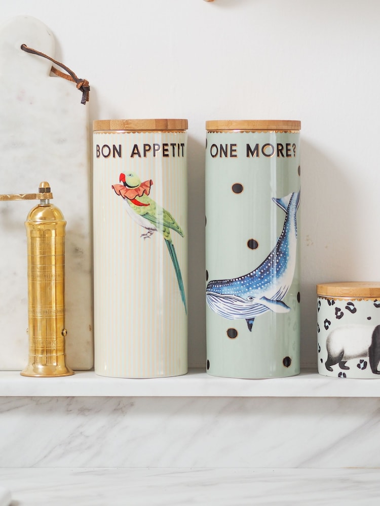 Yvonne Ellen Multi Large Whale Storage Jar - Image 1 of 3