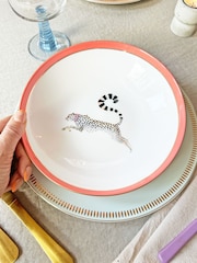 Yvonne Ellen Set of 4 Multi Animal Pasta Bowls - Image 4 of 8
