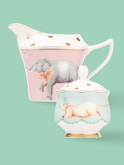 Yvonne Ellen Multi Elephant Mouse Milk Jug and Sugar Pot Set - Image 1 of 2