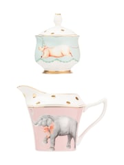 Yvonne Ellen Multi Elephant Mouse Milk Jug and Sugar Pot Set - Image 2 of 2