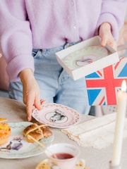 Yvonne Ellen Set of 4 Multi Best of British Teaplates - Image 6 of 8