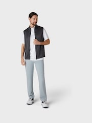 Callaway Apparel Grey Chev High Gauge Full Zip Vest - Image 3 of 6