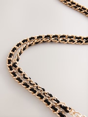 Black/Gold Tone Across Body Phone Strap - Image 8 of 8