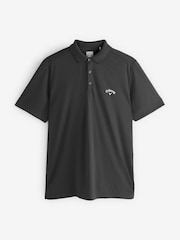Callaway Golf Black Apparel Tournament Polo Shirt - Image 3 of 3
