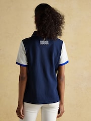 Official Blenhiem Navy European Championship Pique Polo Shirt - Image 2 of 9