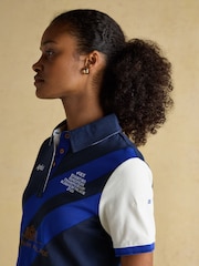 Official Blenhiem Navy European Championship Pique Polo Shirt - Image 3 of 9