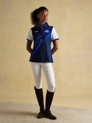Official Blenhiem Navy European Championship Pique Polo Shirt - Image 4 of 9