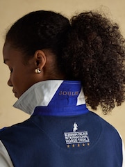 Official Blenhiem Navy European Championship Pique Polo Shirt - Image 8 of 9