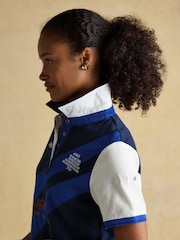Official Blenhiem Navy European Championship Pique Polo Shirt - Image 9 of 9