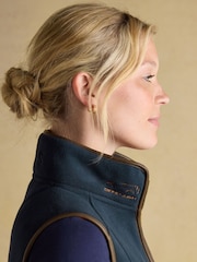 Joules Official Burghley Navy Fleece Gilet - Image 4 of 11