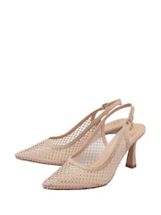Lotus Nude Heeled Occasion Shoes - Image 2 of 4