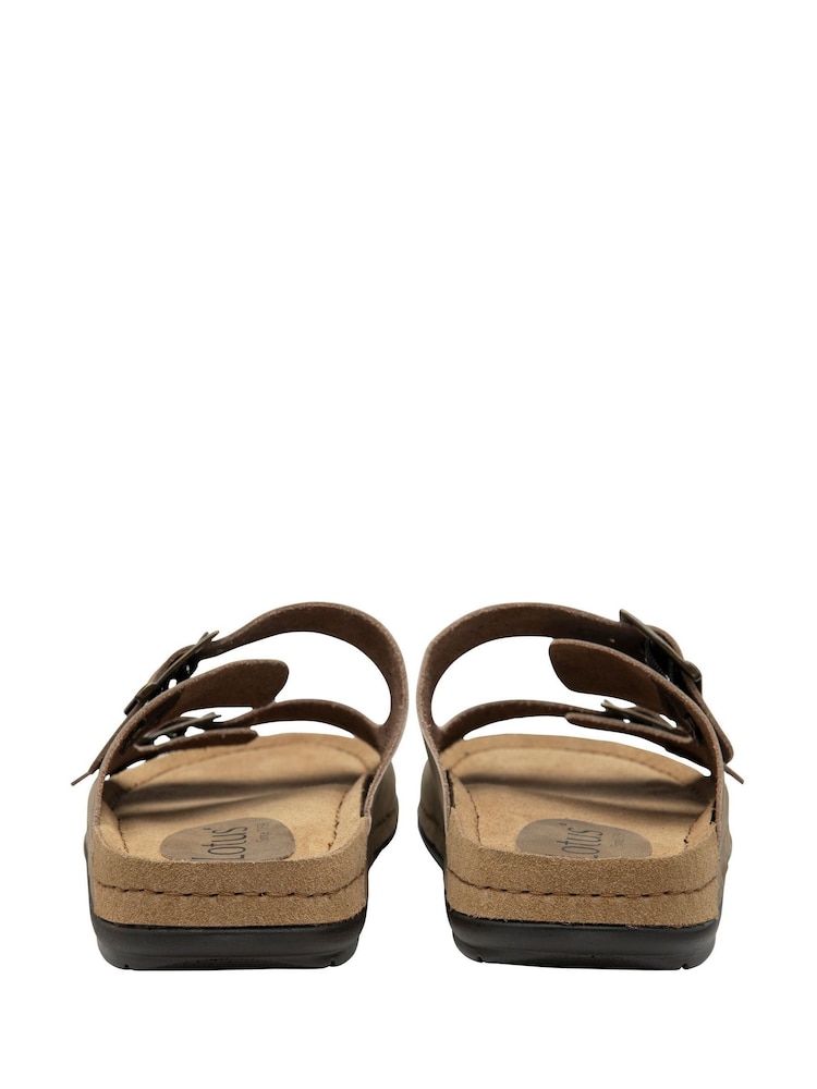 Lotus Green Casual Sandals - Image 3 of 4