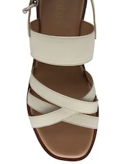 Lotus Nude Low Heel Multi Strap Sandals - Image 4 of 4