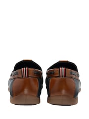 Lotus Blue Casual Slip On Driving Shoes - Image 3 of 4