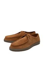 Lotus Brown Casual Lace-Up Shoes - Image 2 of 4