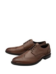 Lotus Brown Brogues Lace-Up Shoes - Image 2 of 4