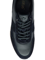 Lotus Blue Sporty Casual Lace-Up Shoes - Image 4 of 4