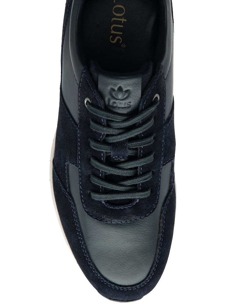 Lotus Blue Sporty Casual Lace-Up Shoes - Image 4 of 4