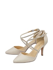 Lotus Nude Heeled Occasion Shoes - Image 2 of 3