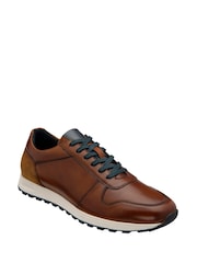 Lotus Brown Sporty Casual Lace-Up Shoes - Image 1 of 4