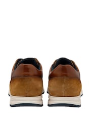 Lotus Brown Sporty Casual Lace-Up Shoes - Image 3 of 4