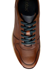 Lotus Brown Sporty Casual Lace-Up Shoes - Image 4 of 4